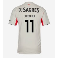 Benfica Dodi Lukebakio #11 Udebanetrøje 2025-26 Kortærmet